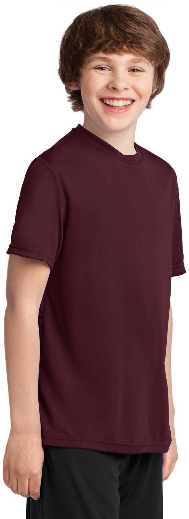 Port & Company Youth Performance Tee | UPF 50 Athletic Workout Clothing for Spring & Summer | PC380Y