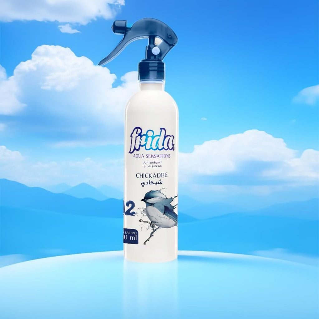 Frida Aqua Sensations Air Freshener Spray – Long-Lasting Room & Fabric Freshener, 15.5 oz Bottle – Odor Eliminator for Home, Office, and Car
