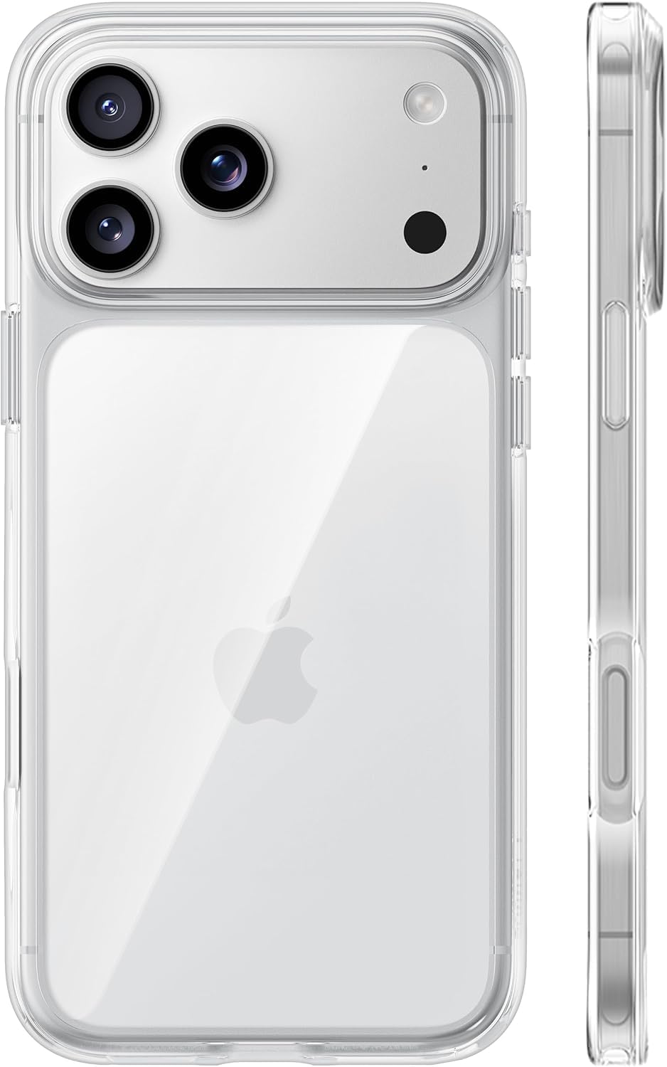 Luxury Magnetic Clear Phone Case for iPhone 14Pro/15Pro/16Pro/17Pro