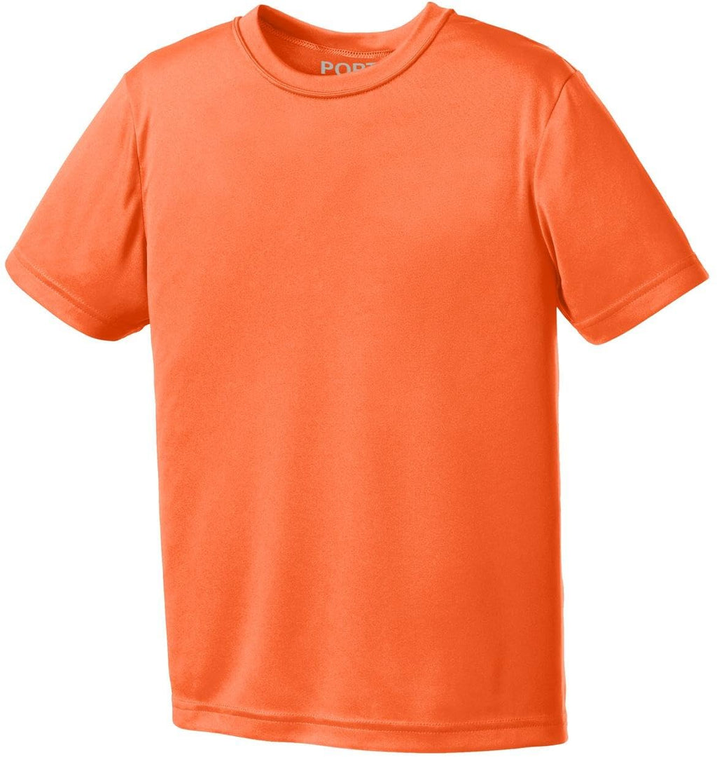 Port & Company Youth Performance Tee | UPF 50 Athletic Workout Clothing for Spring & Summer | PC380Y