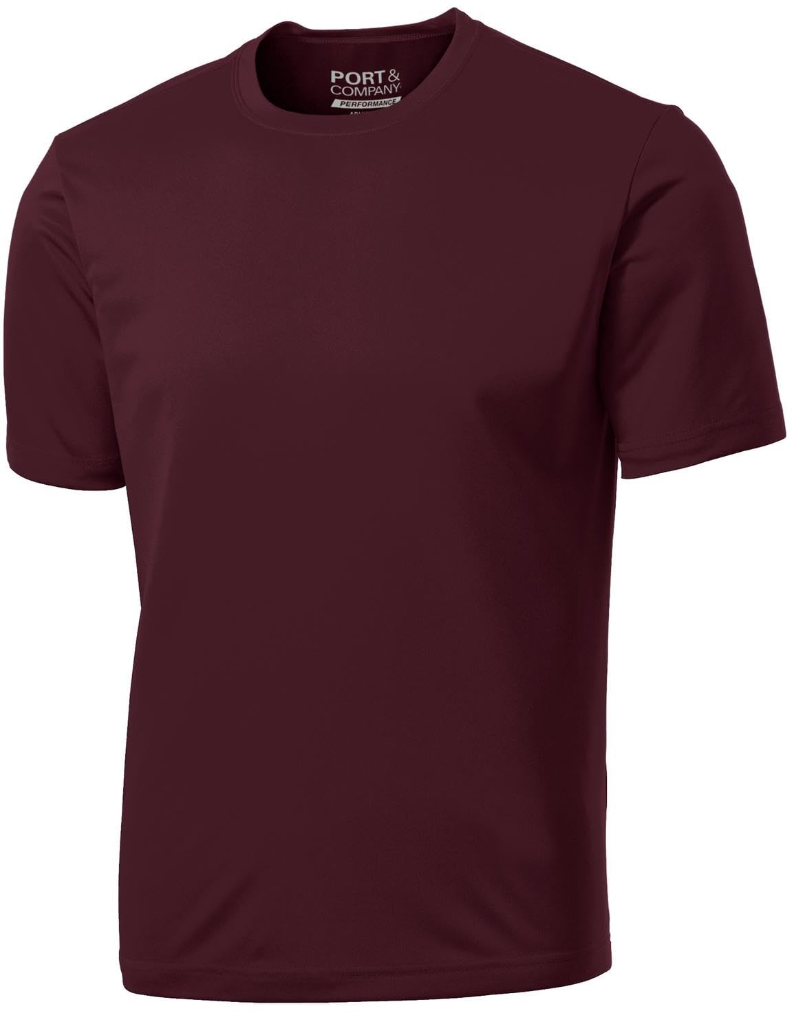 [Port & Company] Performance T-Shirt | UPF 50 Athletic Workout Clothing | PC380