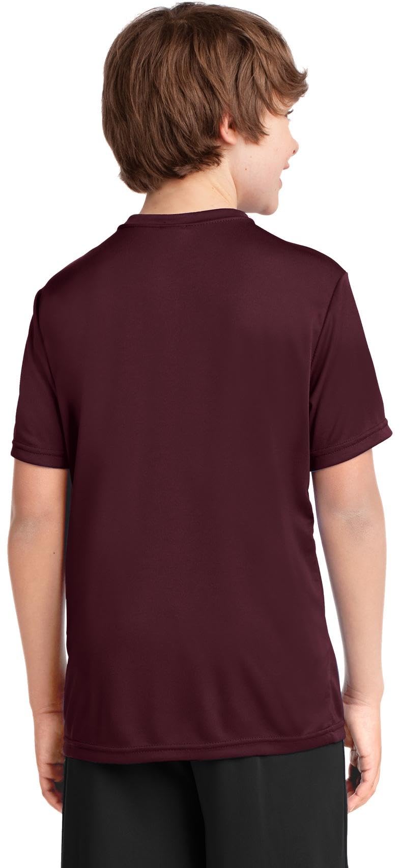 Port & Company Youth Performance Tee | UPF 50 Athletic Workout Clothing for Spring & Summer | PC380Y