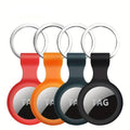 4 Pack | Apple AirTag Silicone Protective Case with Keychain