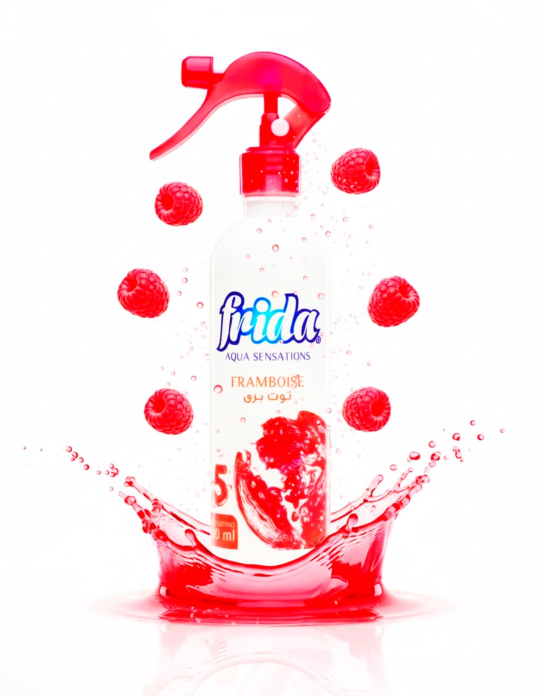 Frida Aqua Sensations Air Freshener Spray – Long-Lasting Room & Fabric Freshener, 15.5 oz Bottle – Odor Eliminator for Home, Office, and Car