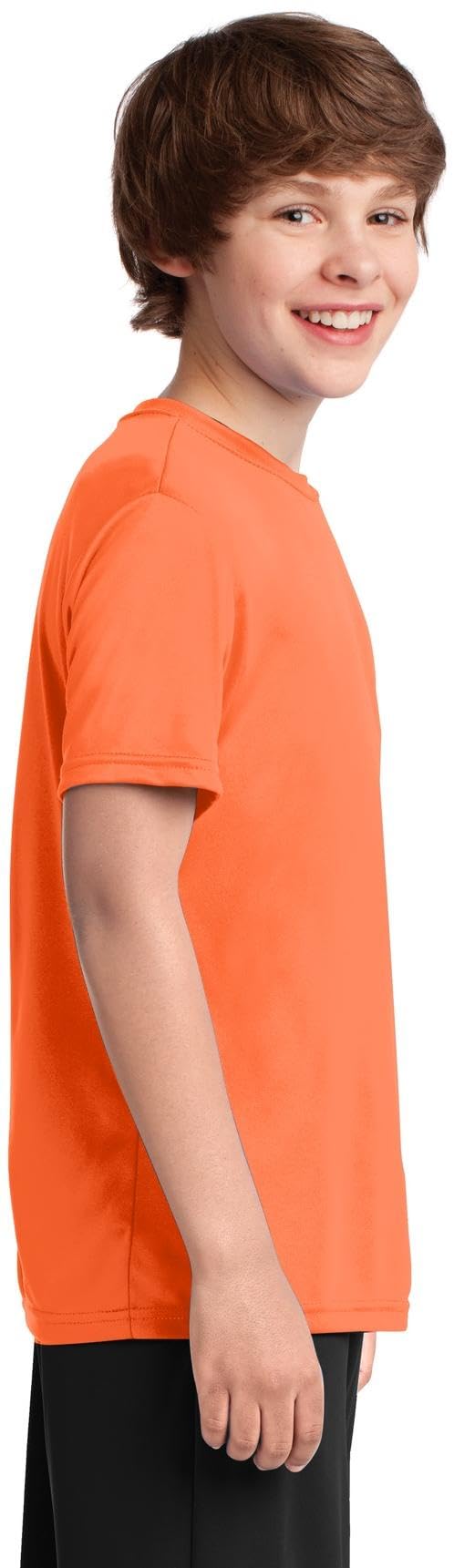 Port & Company Youth Performance Tee | UPF 50 Athletic Workout Clothing for Spring & Summer | PC380Y
