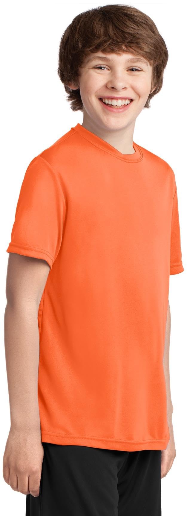 Port & Company Youth Performance Tee | UPF 50 Athletic Workout Clothing for Spring & Summer | PC380Y