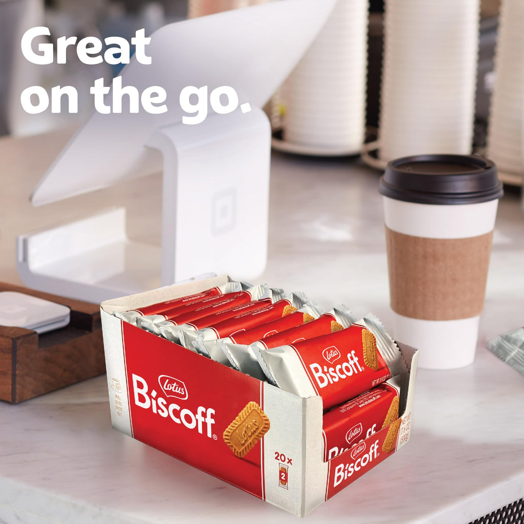 Biscoff Caramelized Biscuit Cookie | 20 sleeves of 2 x-large cookies