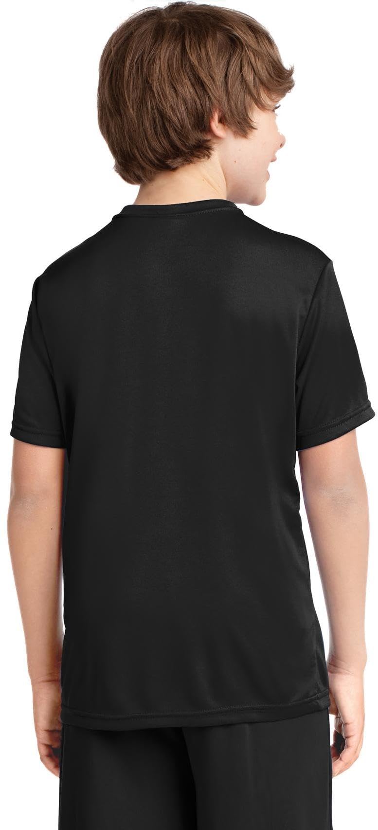 Port & Company Youth Performance Tee | UPF 50 Athletic Workout Clothing for Spring & Summer | PC380Y