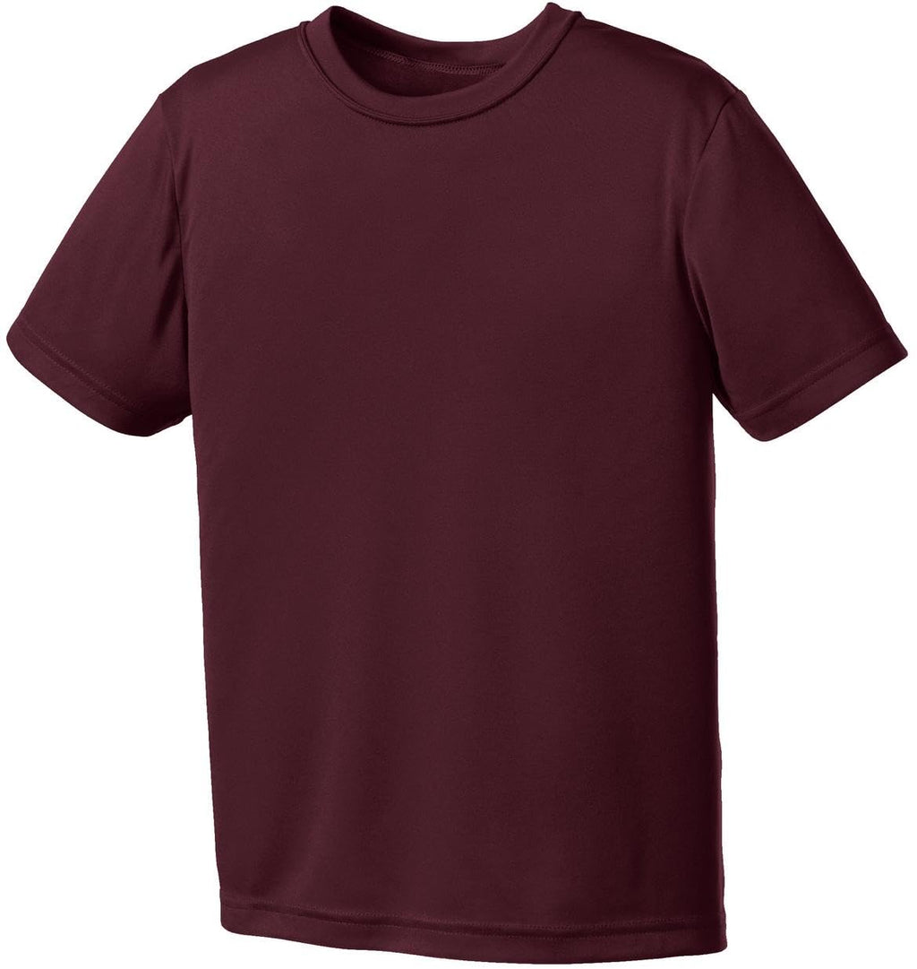 Port & Company Youth Performance Tee | UPF 50 Athletic Workout Clothing for Spring & Summer | PC380Y